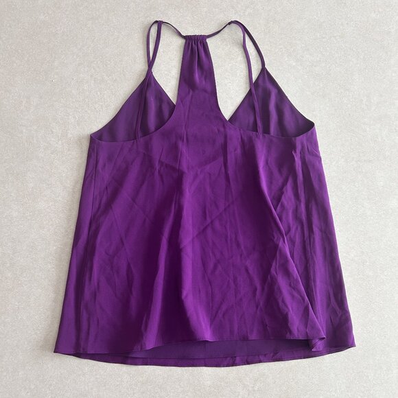 Alice + Olivia Stretch Silk Double-Strap Camisole - Picture 4 of 7